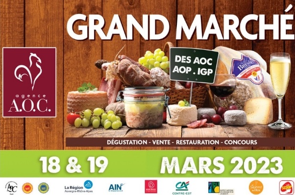 Grand Marché des AOC-AOP-IGP à Bourg en Bresse Kress Bleger